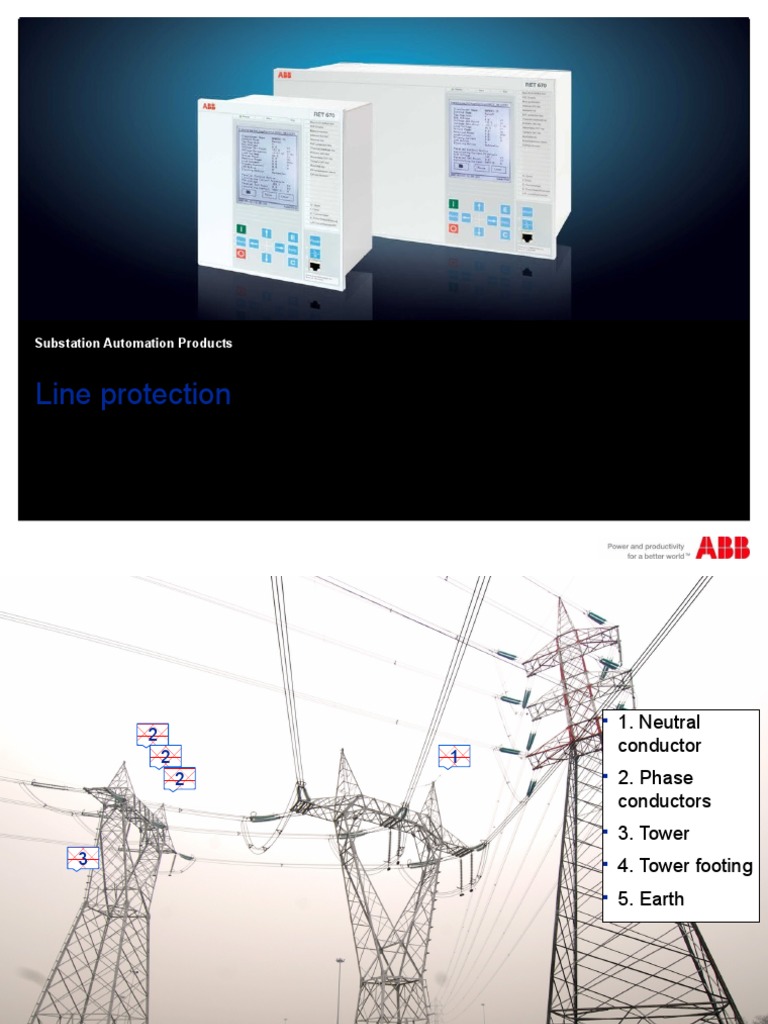 Line Protection: Substation Automation Products | PDF | Electric Power ...