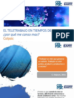 Teletrabajo en Tiempos de Pandemia Por Qué Me Canso Más