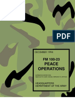 FM 100-23 Peace Operations