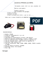 Tutorial Sensor Biométrico FPM10A Com ESP32 PDF