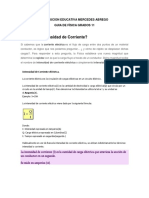 Qué Es La Intensidad de Corriente PDF