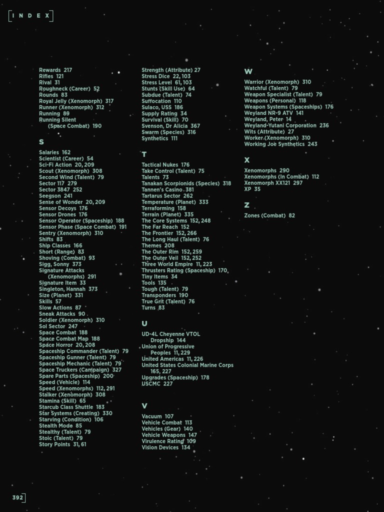 Alien Rpg Core 396 Pdf Unrest