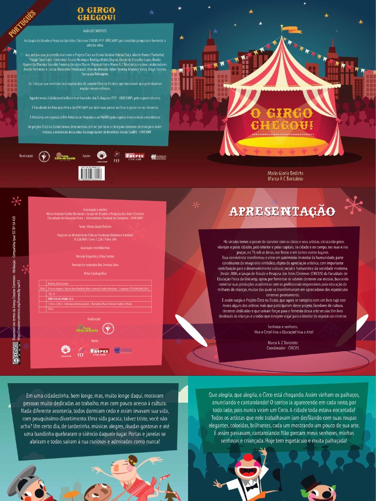 O Circo Chegou Portugues Pdf