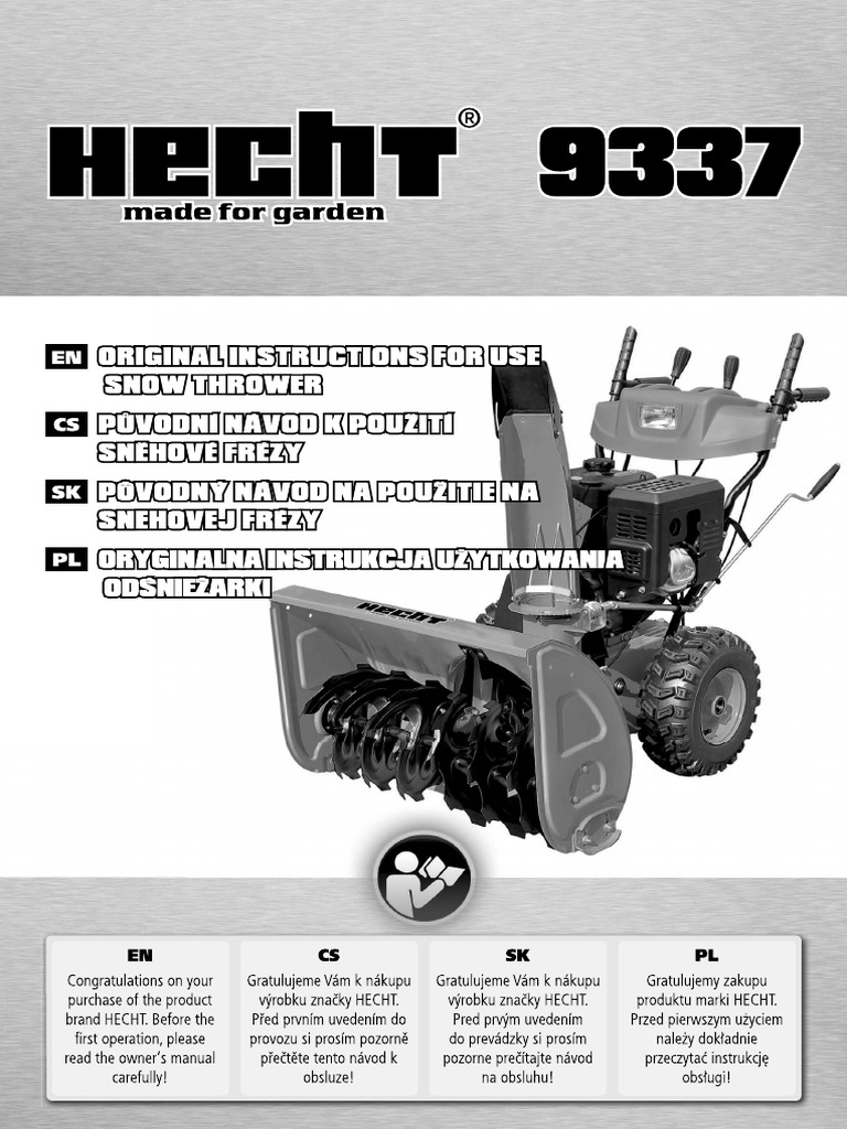 Manual HECHT - 9337 - EN | PDF