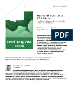 Microsoft Excel 2013 Vba Basico PDF