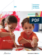 Kindergarten: Curriculum Handbook For Parents