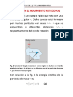 Energía en El Movimiento Rotacional - Clase 2