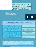 Gestión Integral de Mantenimiento Basada en La Confiabilidad