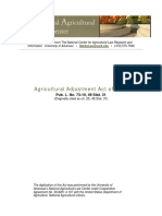 Agricultural Adjustment Act 1933 PDF