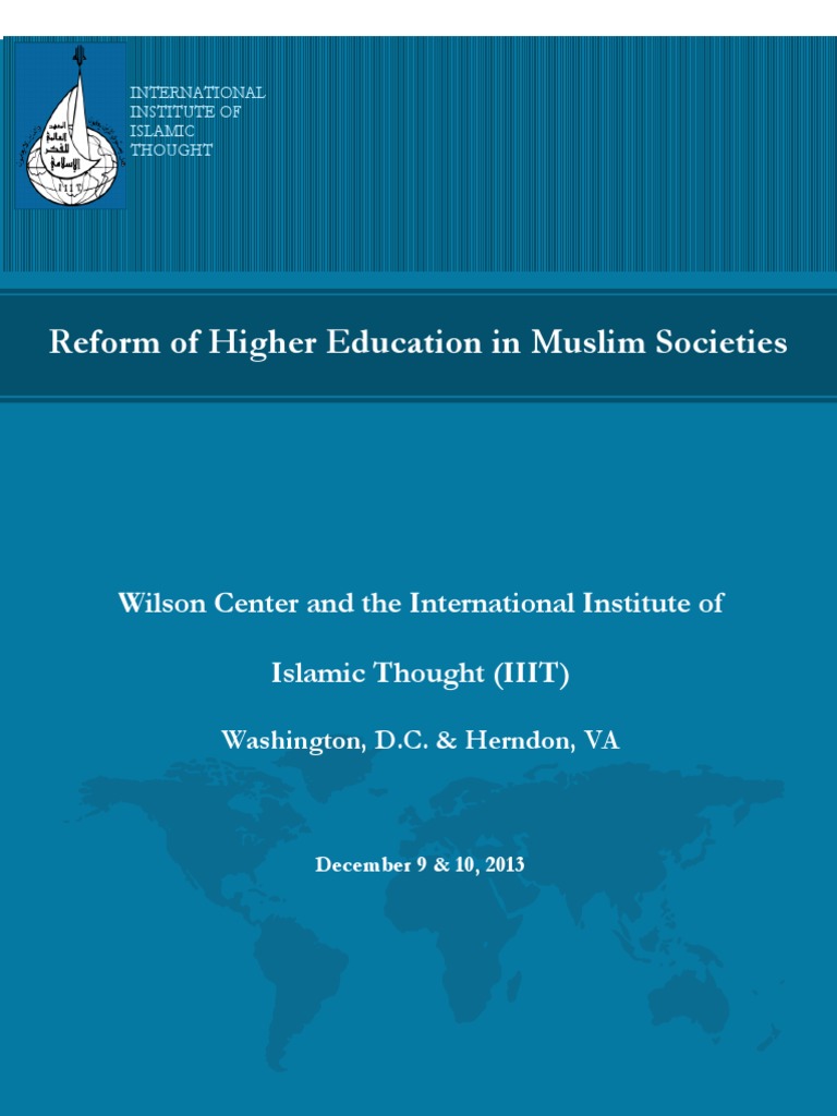 Higher Education Reform in Muslim Societies | PDF | Globalization ...