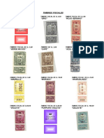 Timbres Fiscales y Notariales Forenses