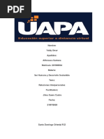 Tarea de La Semana Ii Ser Humano y Desarrollo Sostenible