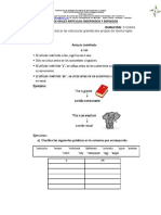 Taller de Inglés Artículos Indefinidos y Definidos 6°a-B