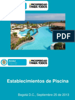 MinSalud Presentación Piscinas