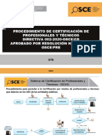 Anexo 1 - DIRECTIVA DE CERTIFICACION 2020 Certificacion de Profesionales y Tecnicos