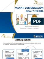 Comunicación oral y escrita SEM 1