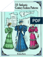 59 Authentic Turn of The Century Fashion Patterns - Kristina Harris PDF