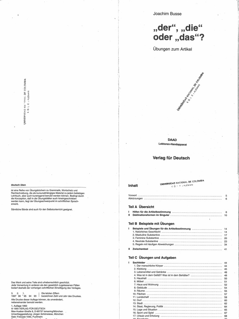 Der die oder das pdf