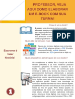 PROFESSOR, VEJA AQUI COMO ELABORAR UM Ebook COM SUA TURMA! - SeduDigital PDF