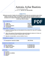 Maria Aybar Curriculum PDF