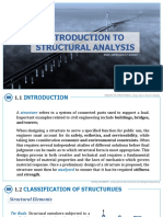 1 CE131P - Introduction To Structural Analysis