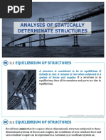 Analysis of Staticall Determinate Structure