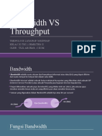 Bandwidth VS Throughput