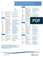 Health and Wellbeing Calendar 2020 A3 APPROVED