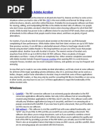 Download 30 Alternatives To Adobe Acrobat by Jammy Dodger SN47277385 doc pdf