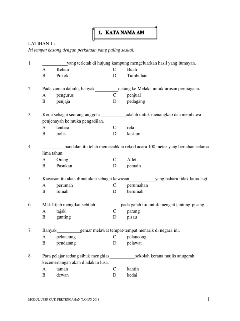 Modul Sistem Bahasa Tuisyen Pdf