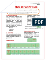 Clase # 3 - Alcanos o Parafinas.