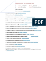 Variables estadísticas: Cualitativas vs Cuantitativas