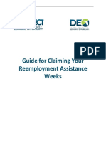 Guide For Reemployment Assistance Claiming Weeks PDF