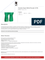 Ficha Producto Guantes Super Nitrile Flocado 12 PG 6381 PDF