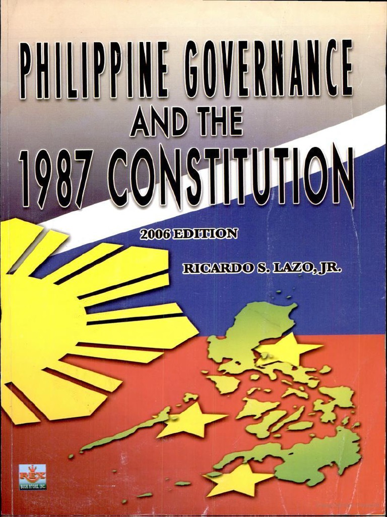 essay about 1987 philippine constitution