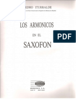 Armonicos en El Saxofon