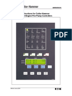 Instructions For Cutler-Hammer Diesel Engine Fire Pump Controllers