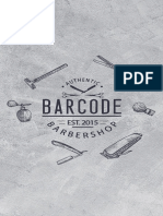 Investasi di Barbershop Modern Barcode Barbershop