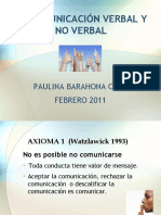 Axiomas de la Comunicacion