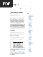 5 Pivot Tables You Probably Haven't Seen Before - Exceljet