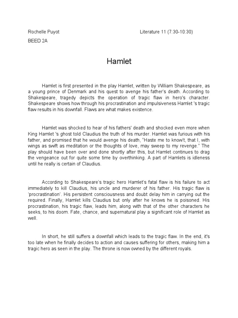 Hamlet | PDF | Classics