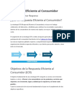 ECR: estrategia colaborativa fabricante-detallista