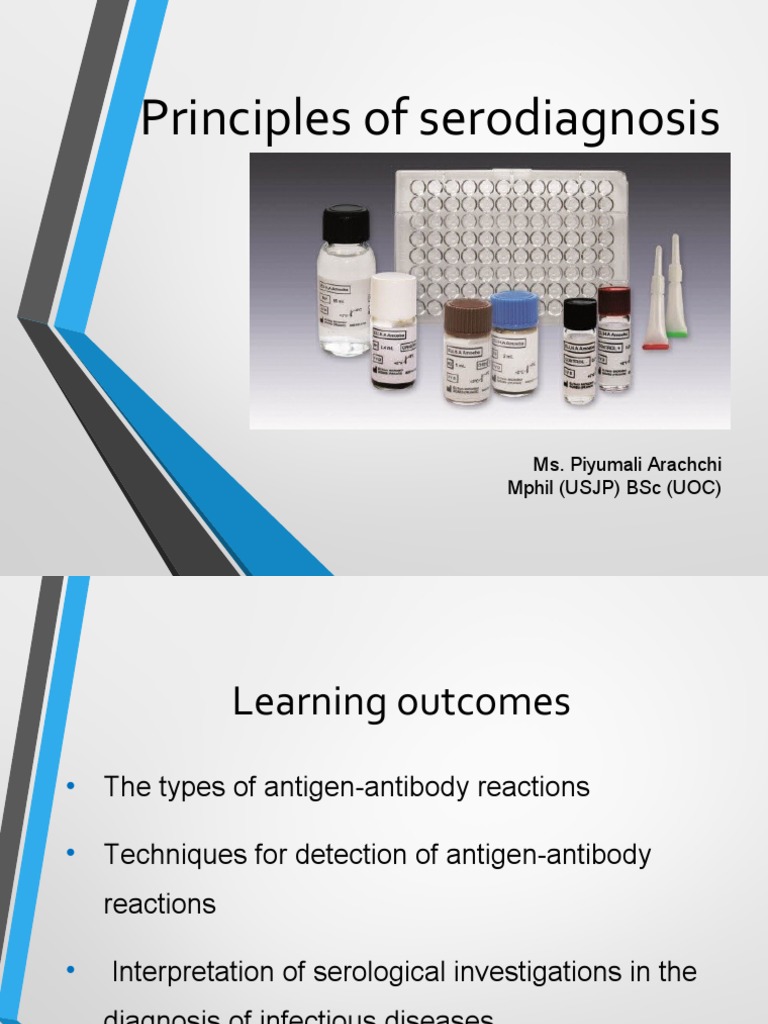 30 Principles of Serodiagnosis | PDF | Elisa | Infection