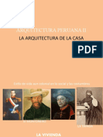 ARQUITECTURA DE LA CASA