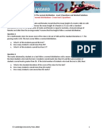 Section 9F - Further Applications of Normal Distributions - 3 New Level 3 Questions