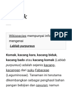 Komak - Wikipedia Bahasa Indonesia, Ensiklopedia B