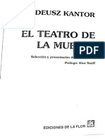 Teatro de La Muerte Kantor PDF