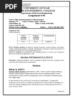 Assignment # 6 I&m Saifullah 059