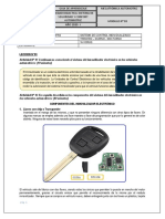 Sistema de inmovilizador electrónico en automóviles