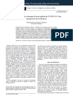 Psychological adjustment during the global outbreak of COVID-19 A resilience perspective ES